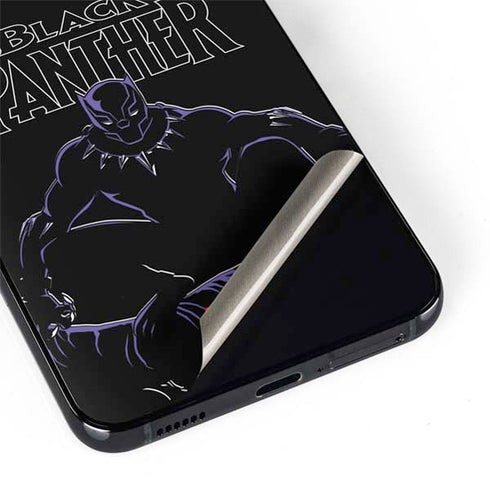 Marvel Black Panther Night Time Watch Galaxy S22 Skin
